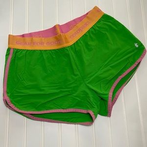 Never worn lined athletic shorts with interior pocket.